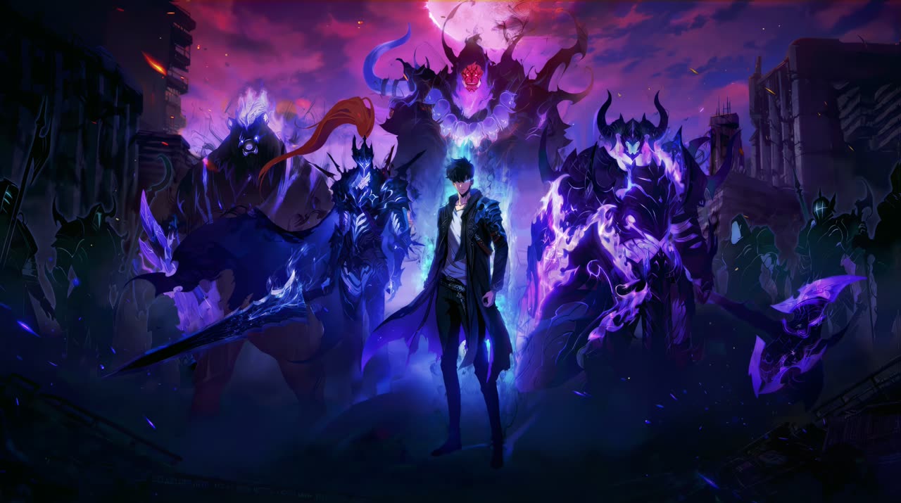 Solo Leveling Shadows live wallpaper for Mac