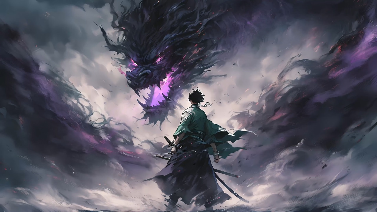 Samurai VS Dragon