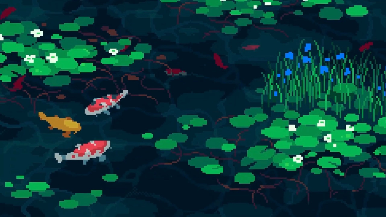 Pixel Koi Pond