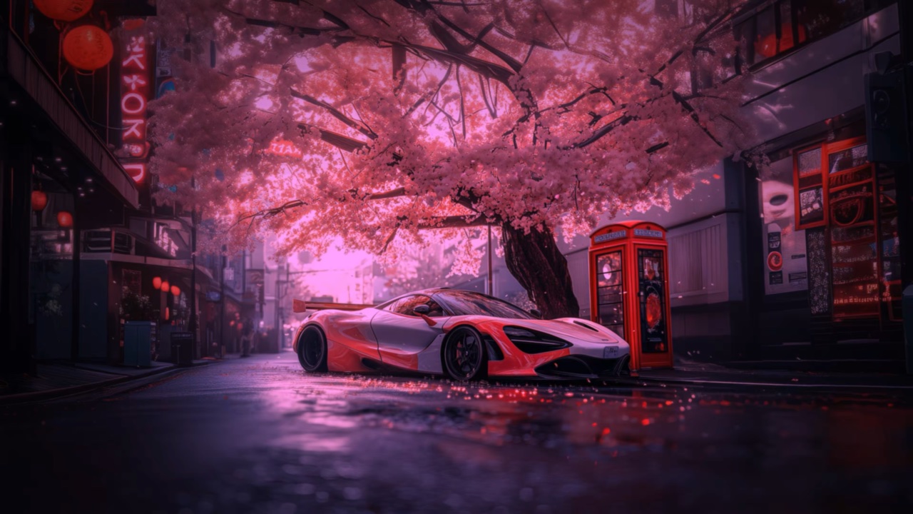 Mclaren 765lt Spider Blossom Street