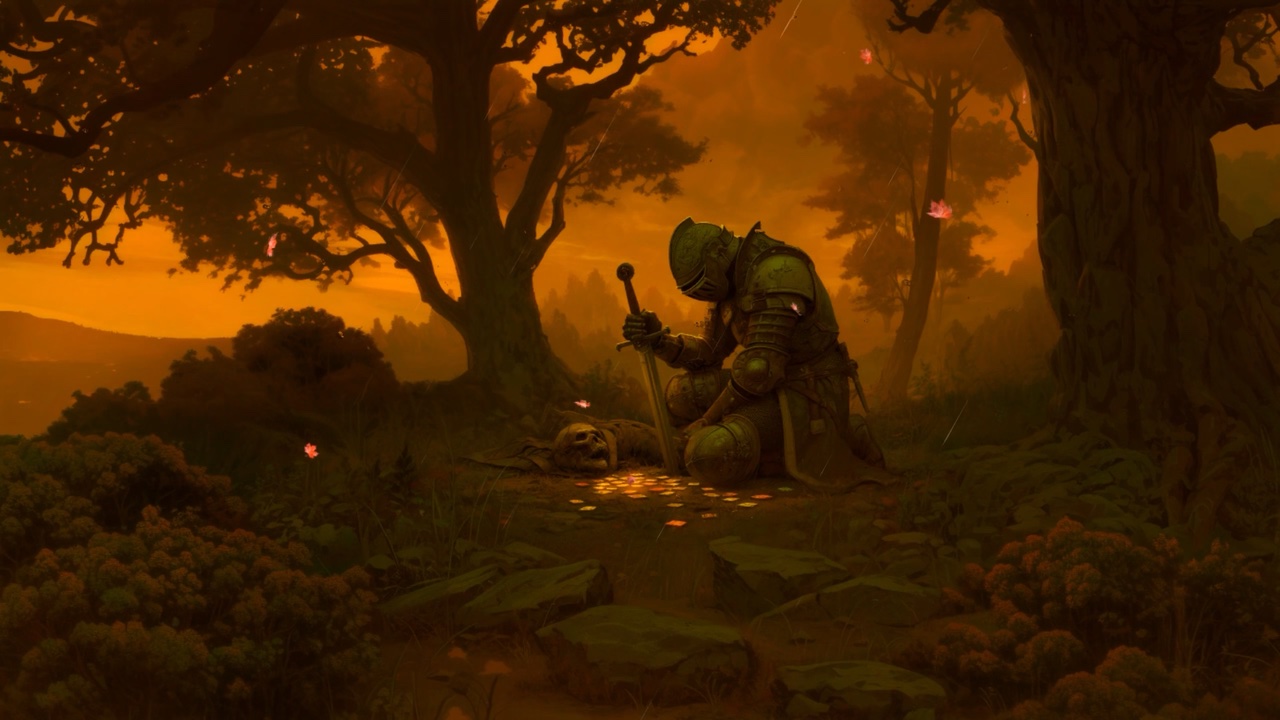 The Fallen Knight live wallpaper for Mac