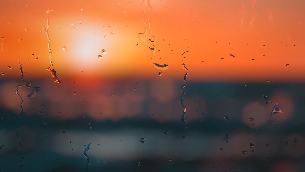 Rainy Sunset