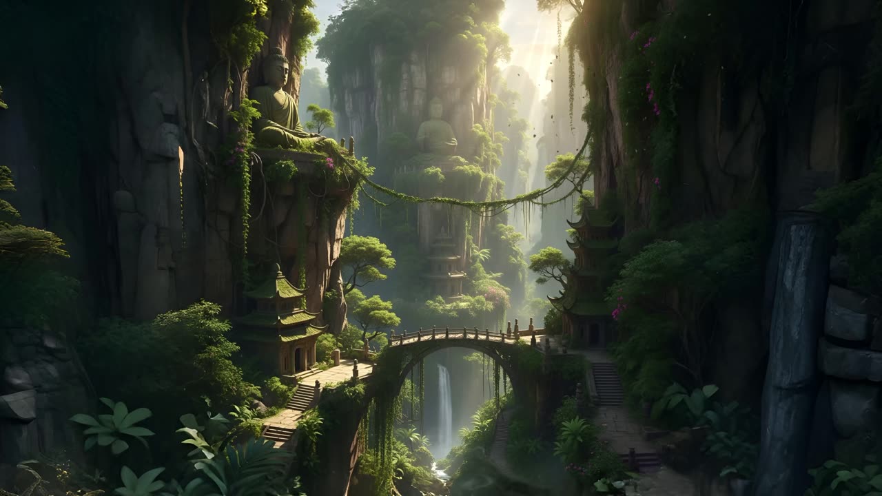 Hidden Temple live wallpaper for Mac