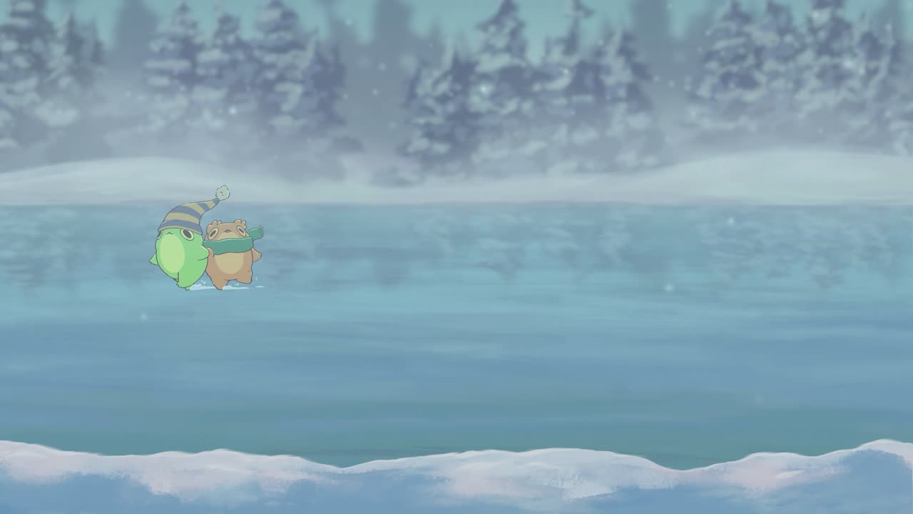 Skating Frogs Abi Toads live wallpaper for Mac