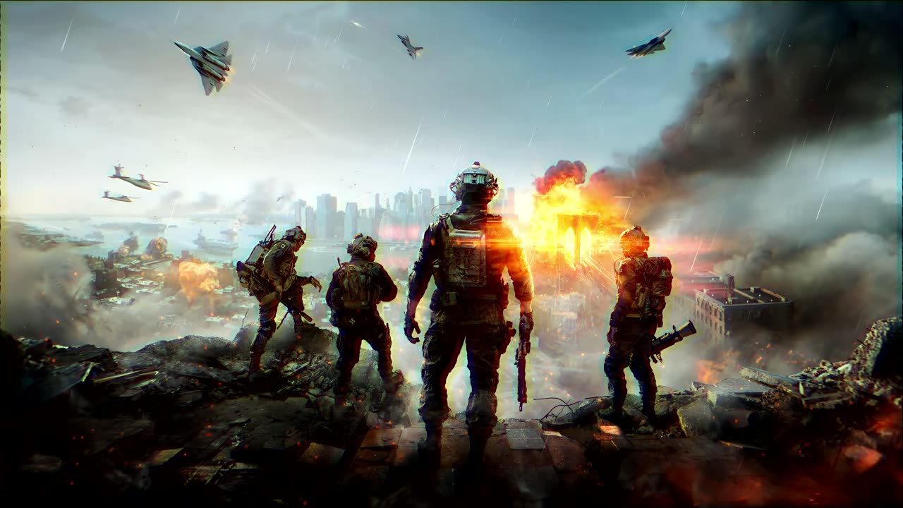 Battlefield 6 Squad live wallpaper for Mac