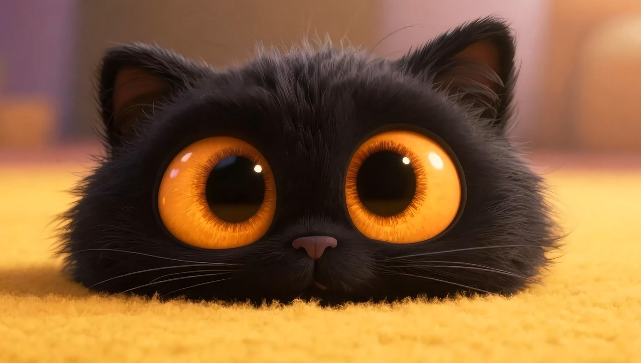 Cute Black Cat