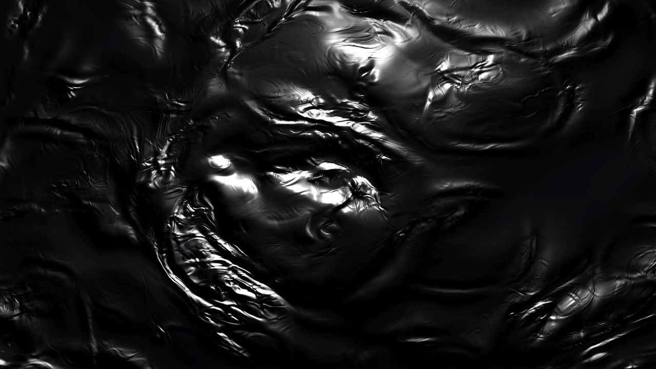 Abstract Black Liquid Texture live wallpaper for Mac